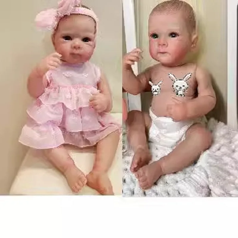 

18 Inch 45cm Bettie Full Body Soft Silicone Girl Reborn Baby Doll With Painted Lifelike Hair Bebe Reborn Toys Toddler Doll Gift