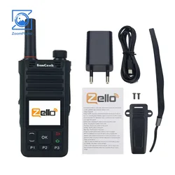 HamGeek-PD-ZL18 Zello Walkie Talkie, 5W, 4G Radio, POC Radio Network, Supports GPS Positioning