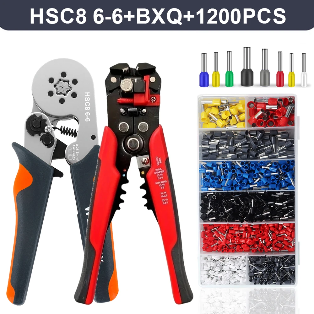 Professionele Elektricien Draad Gereedschap Kabel Draad Stripper Cutter Crimper Automatische Krimpen Striptang Beentje Krimptang