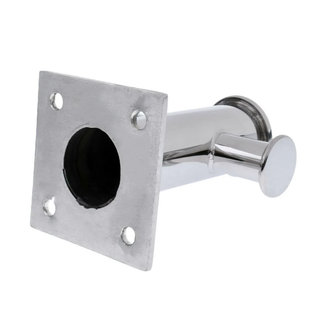 120 * 120 High Quality Welded Pipe Stainless Steel Single Cross Cable Pile Hardware Fittings