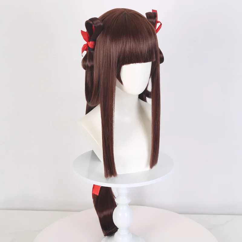 Honor Of Kings Xi Shi 新シーズンスキンコスプレウィッグ Linglong Zhenwei ミディアムレングスウィッグ