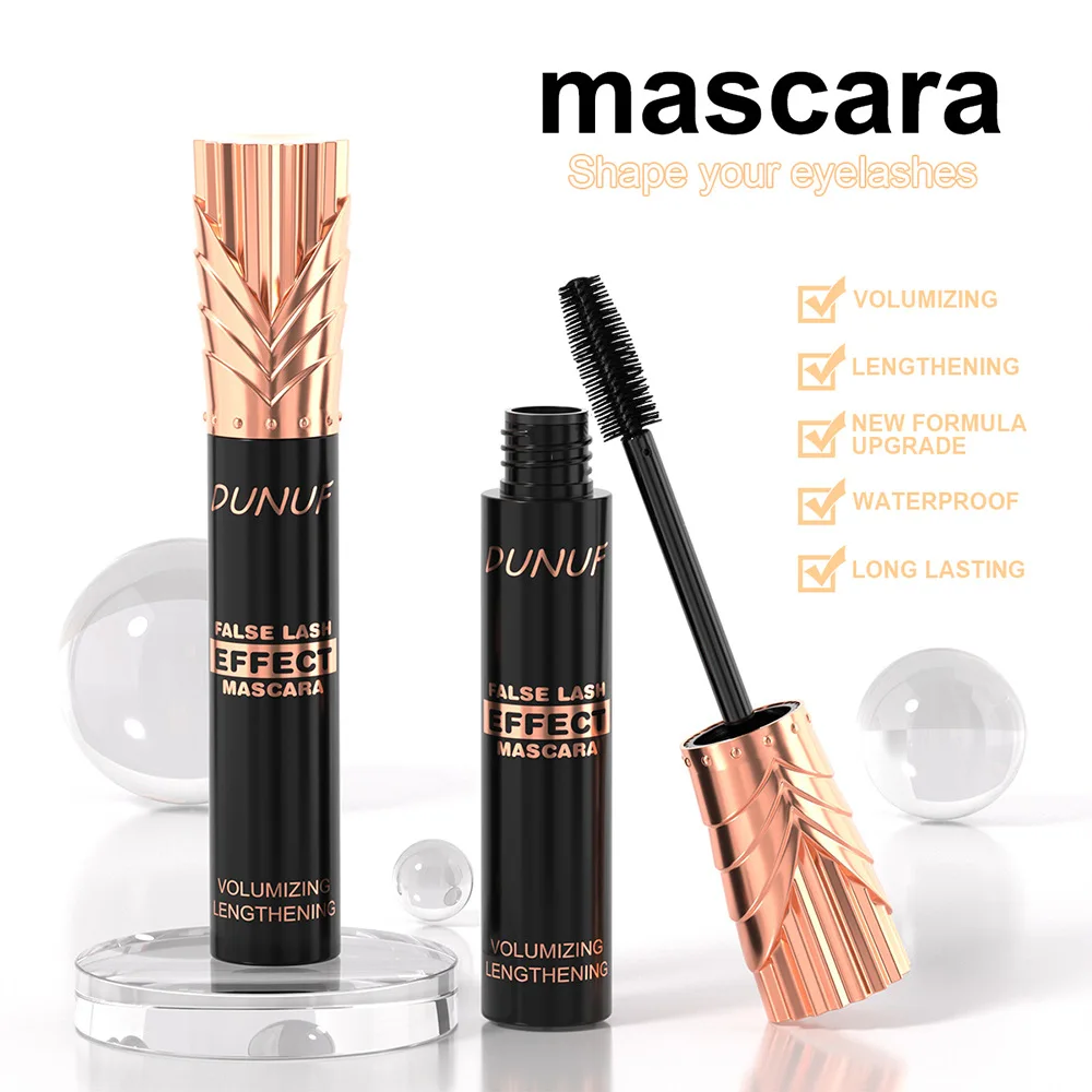 มาสคาร่ากันน้ําและกันเหงื่อหนา ยาว หยิก และไม่เลอะ