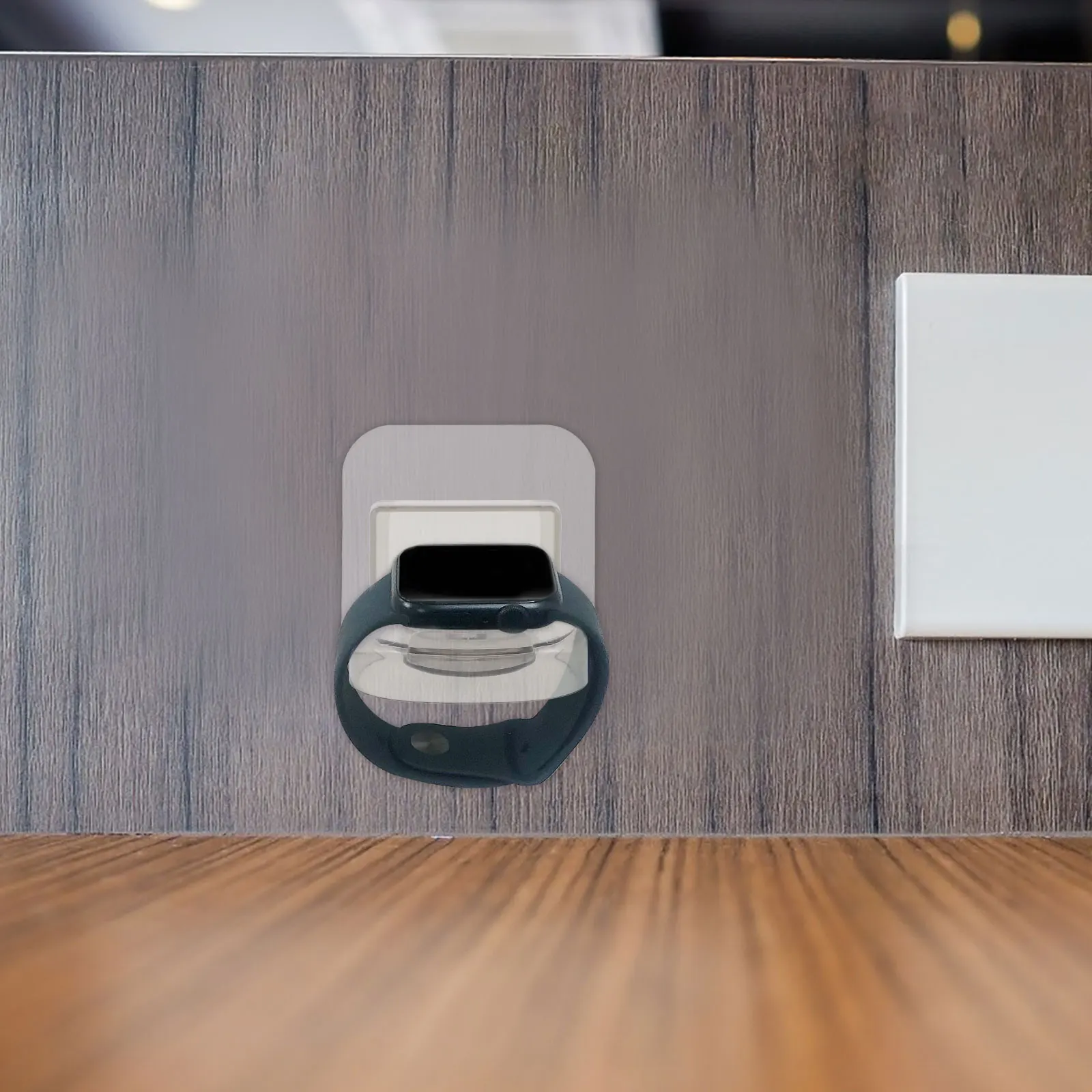 

Charging Rack Wall Watch Mounting Bracket Base Indoor Office Holder Hanging Storage