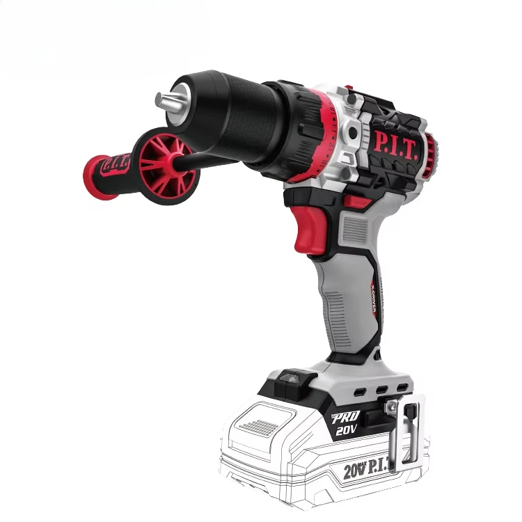 Cordless Impact Drill DC 20V for Home Improvement DIY Drilling Screwing Powerful Impulsing Electric Impact Drill