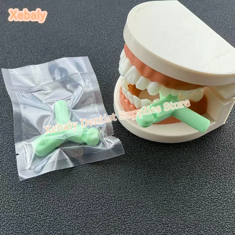 50Pcs Y Shaped  Dental Aligner Chewies Silicone Teeth Stick Bite Orthodontic Bite Chewies