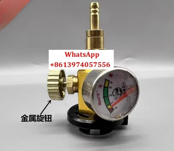 

Butane quick connector copper lighter gas conversion valve anti backfire 2-liter portable acetylene bottle opener