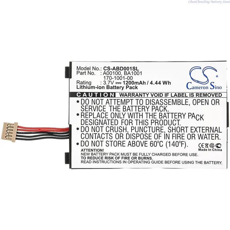 OrangeYu 1200mAh Battery 170-1001-00, A00100, BA1001 for Amazo n Kindle, Kindle D00111, Kindle 1, Kindle 1st