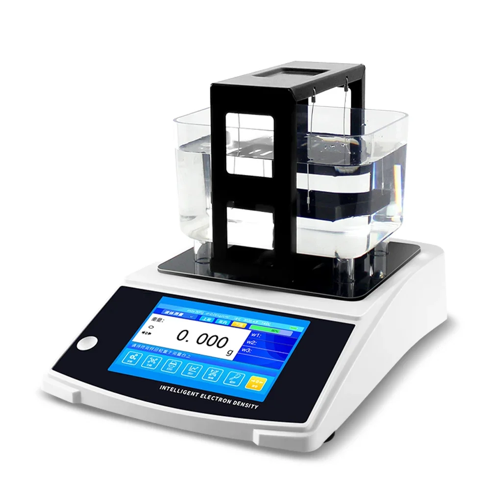 Factory Price Touch Screen Gold Densitometer Silver Jewelry Density Tester with Digital Gold Purity Testing Machine