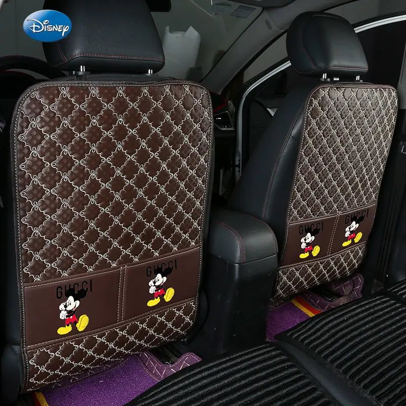 

Disney creative cartoon car seat anti-kick pad car supplies child protection pad car seat back anti-dirty anti-kick pad