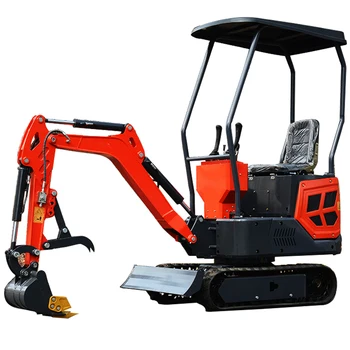 حفار صغير قوي 1.5 طن حفار صغير مدمج لتجديد الحدائق ومشاريع ا...