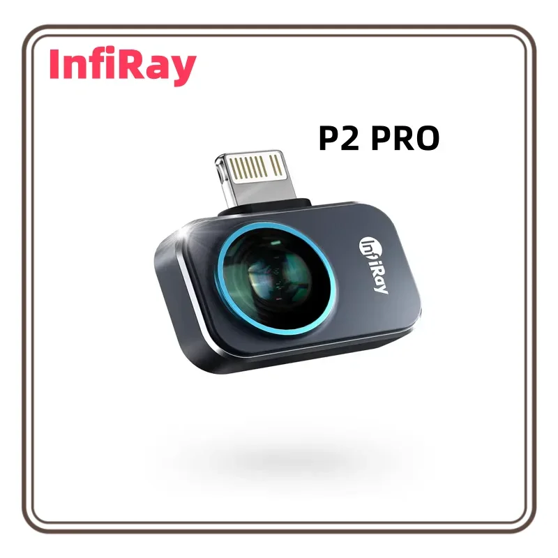 INFIRAY P2 Pro Thermal Camera for iPhone iOS for Android Type C Smartphone Infrared Vision Thermal Imager Thermographic Camera