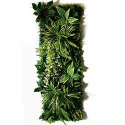 15.74*47.24 Inch Wall Fake Grass Decor Artificial Plant Lawn Interior Decoration For Home Garden Party