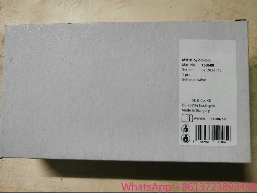 

Brand New MN1H-5/2-D-1-C 159688 JMN1H-5/2-D-1-C 159690 JMFH-5/2-D-1-S-C 152563 MFH-5/2-D-2-C 151851 MN1H-5/2-D-2-C 159700