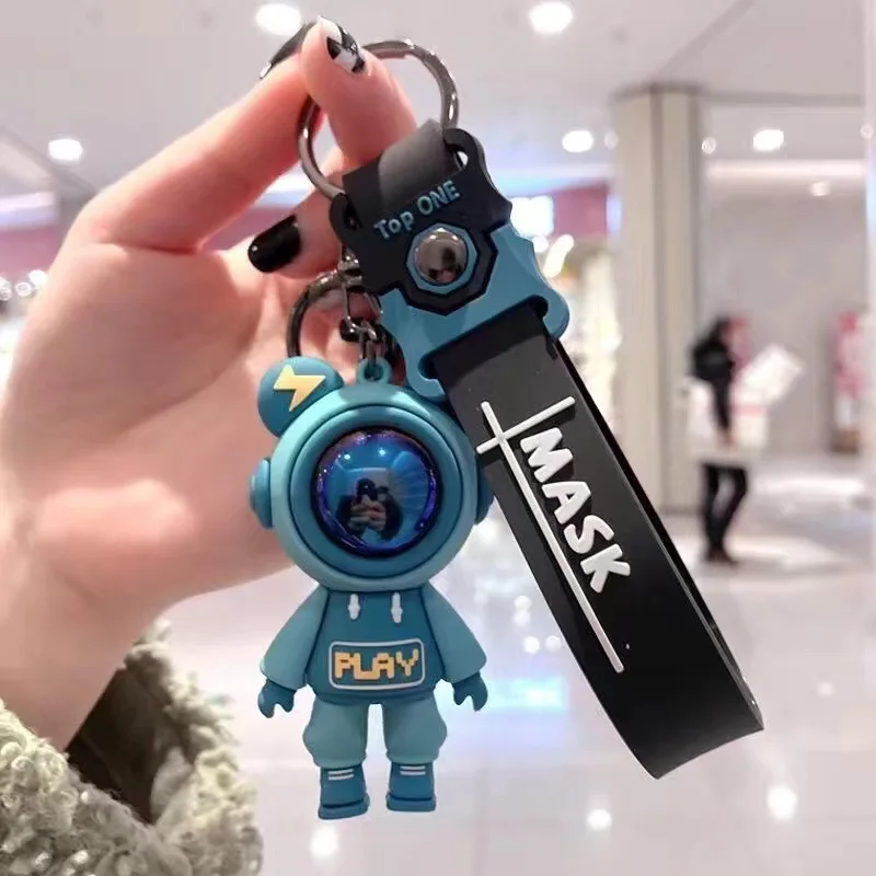 Astronauts Keyring Couple Doll Pendant Bag Keychain Pendant