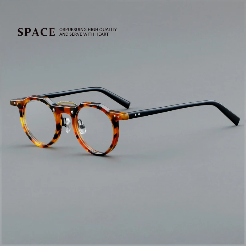 

5805 New designer glasses High quality fashion tortoisesbill sheet glasses frame student myopic presbyopia optical glasses