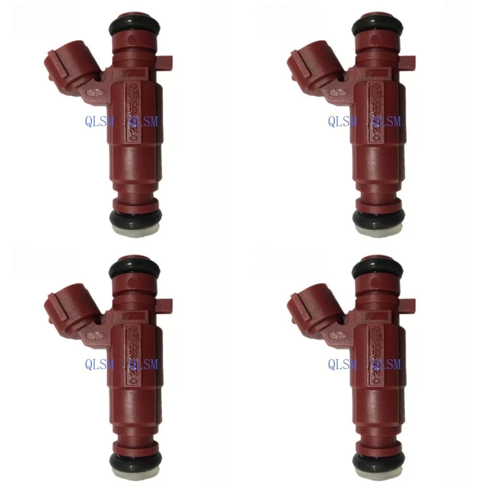4PCS FUEL INJECTOR FOR NISSAN ALMERA PRIMERA 1.5 1.8 16V N16 P12 00-06 0280155940 Number of Pieces