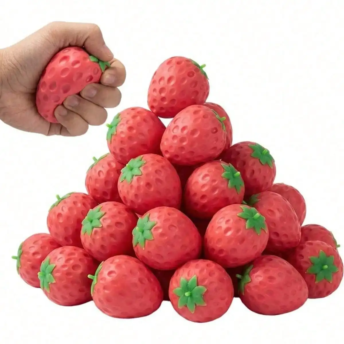 

Fruit Squishy Toys, Soft TPR Squeeze Fidgets Cute Squishy Toys For Adults, Calming Tool To Relieve Anxiety, Vent Mood And I