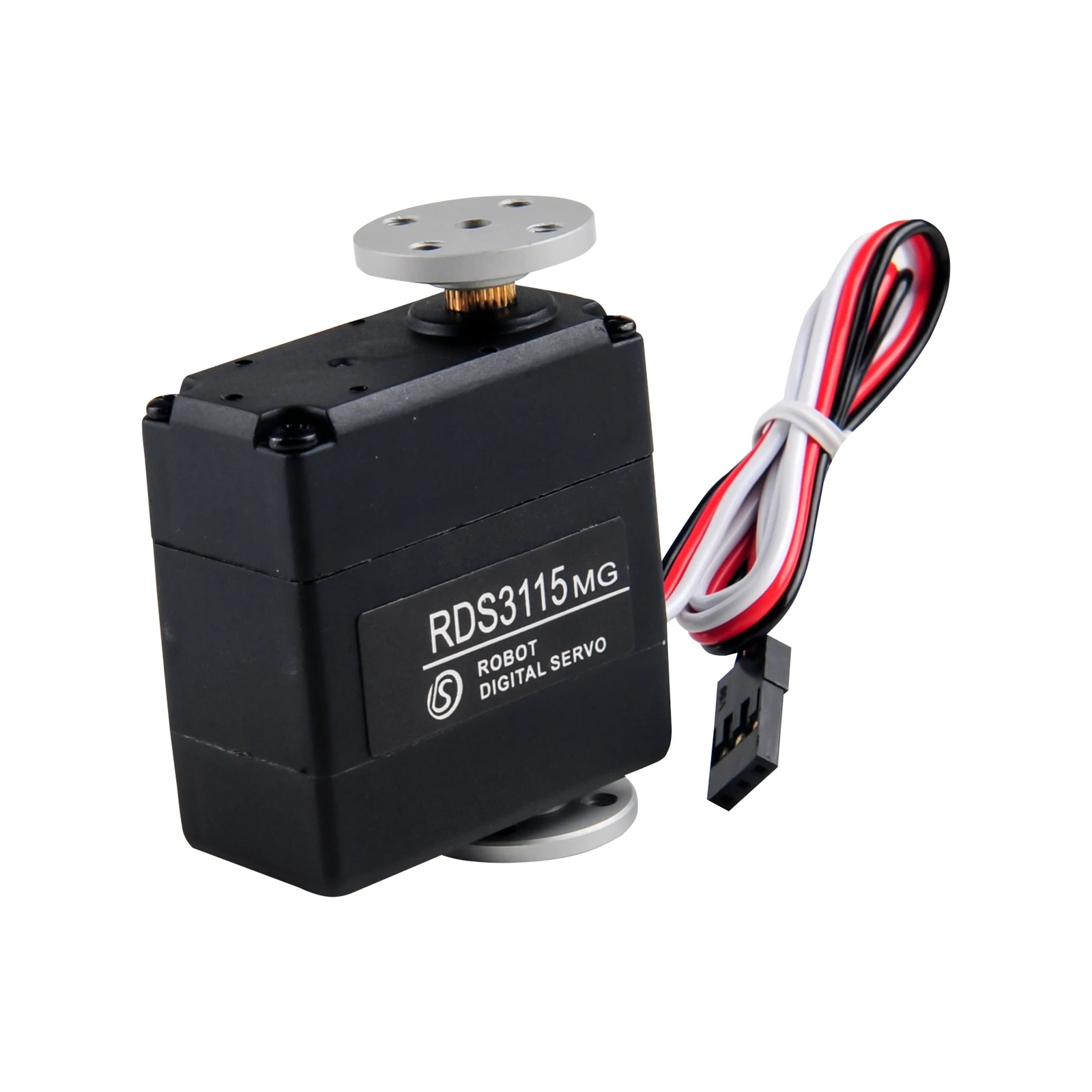 1PCS/4PCS 17KG 2 축 RDS3115MG 디지털 서보 180/270도 모터 금속 기어 브래킷 서보 RC 로봇 용 전원 부품