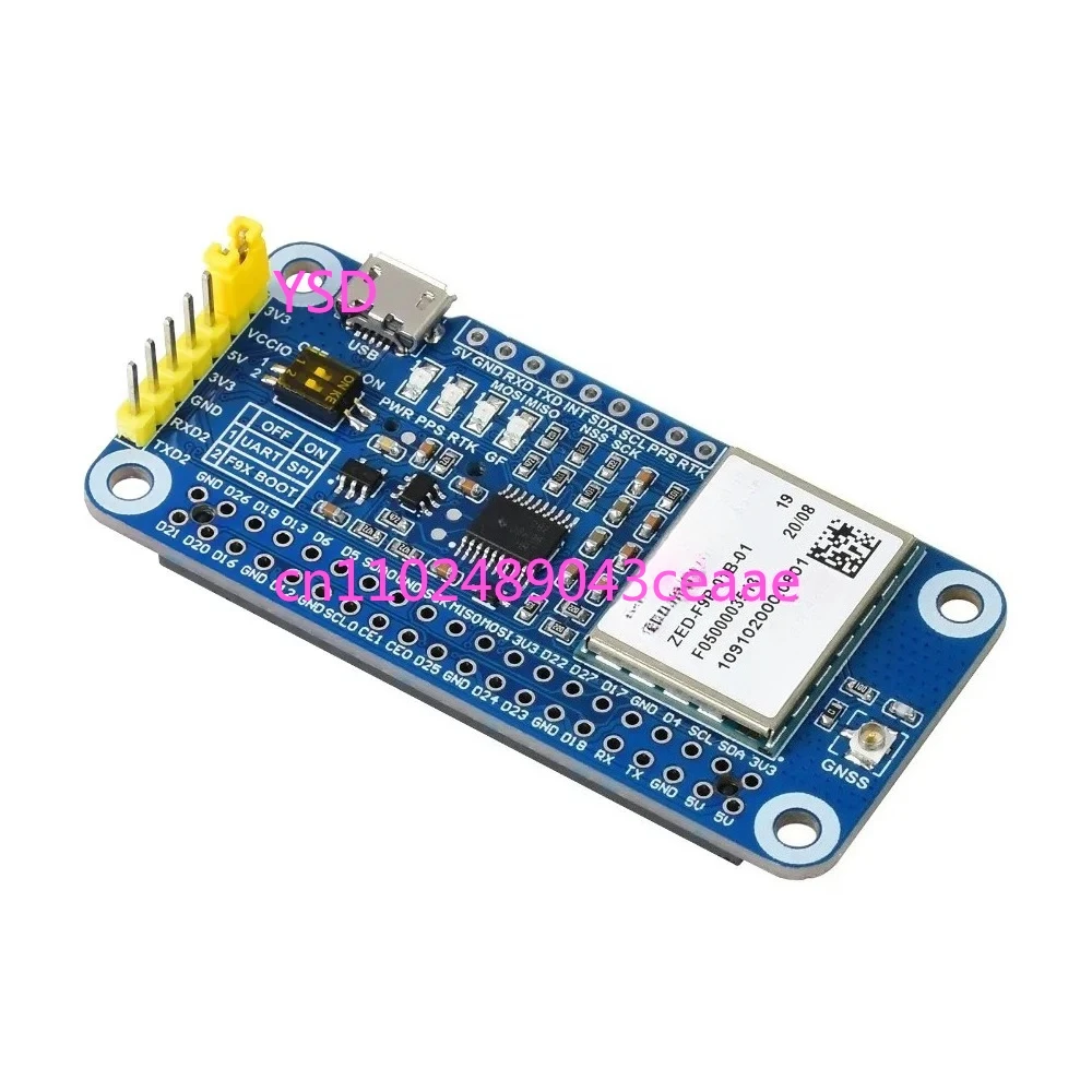 Generation 4 ZED-F9 Centimetre Expansion Board Multi-frequency RTK Differential Low Power GPS/GNSS Module