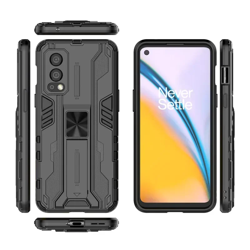 Nord2 5G Shockproof Case for Oneplus Nord 2 Luxury Case Armor Camera 360 Protect Back Panel Cover One Plus Nord2 Phone Fundas