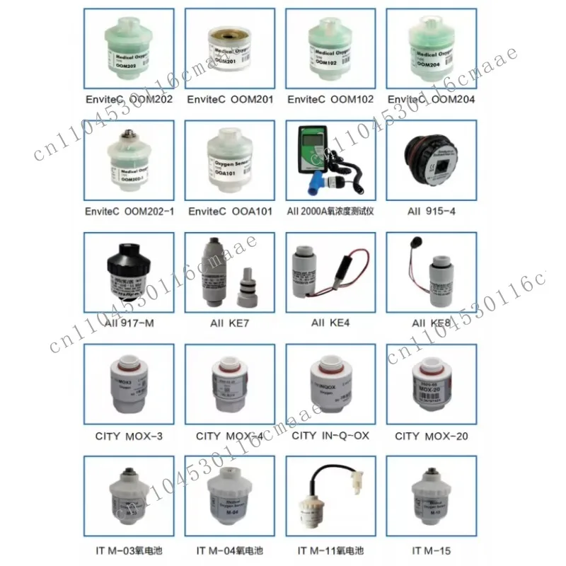 OOM102 Authorized Distributor EnviteC Oxygen Sensor Transducer 0-100% O2 Measurement Medical Grade