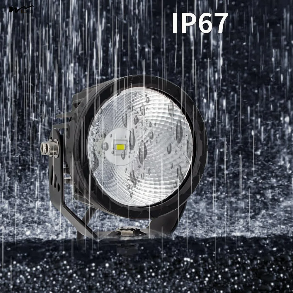 

Круглые противотуманные фары для бездорожья, 2 шт., 3,5-дюймовые прожекторы, вспомогательные фары для работы, фары для сливного бампера