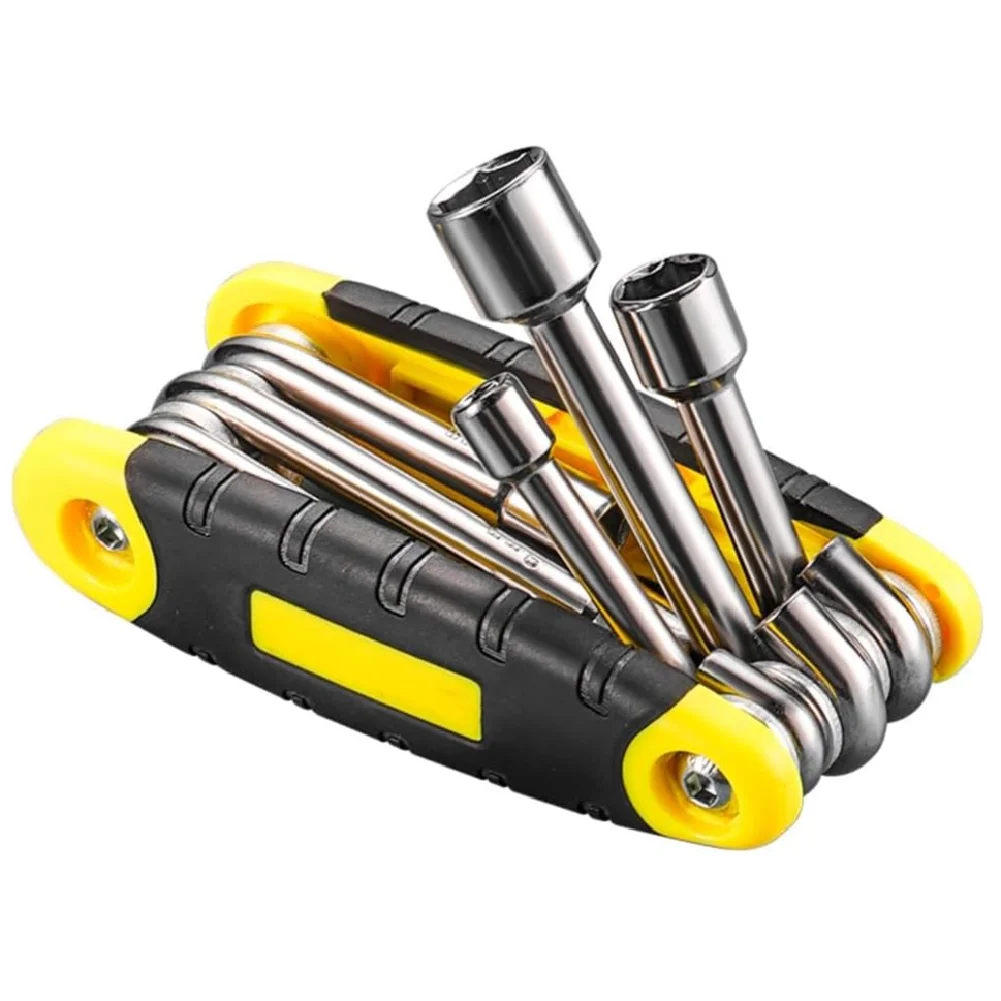 6 in 1 Folding Nut Driver Set Folding Wrenches 5mm 6.0mm 8mm 9mm 10mm 12mm