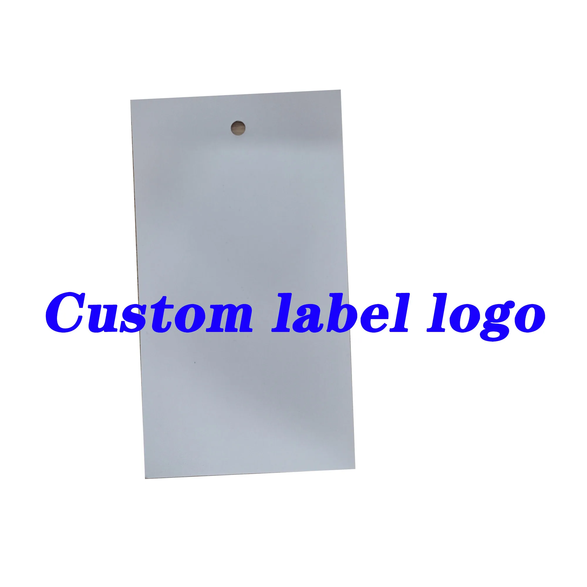 Custom label logo