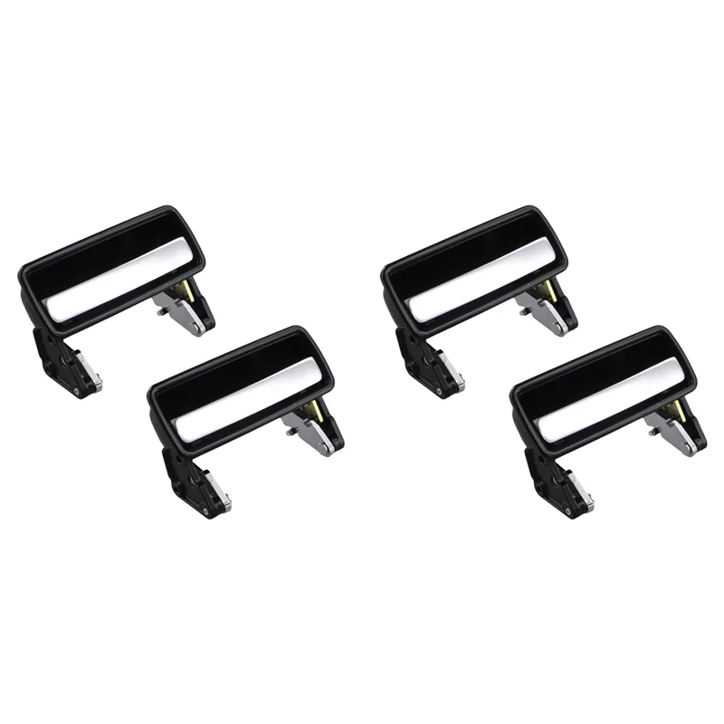 

4X For Volvo 142 164 240 245 260 262 Car Front Rear Outside Exterior Door Handle 1202430,1202431,83432430 83430431