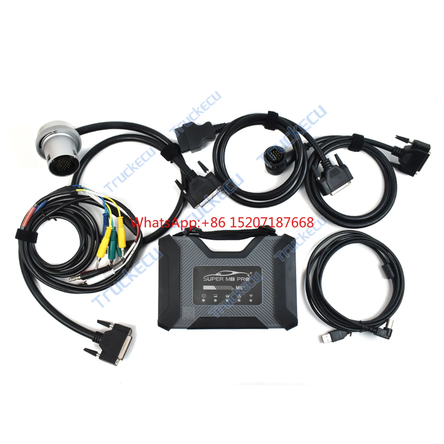 Super MB Pro M6 Wireless Star Car Diagnosis Tool Full Configuration Fit For Benz MB Diesel Trucks 12V Car 24v