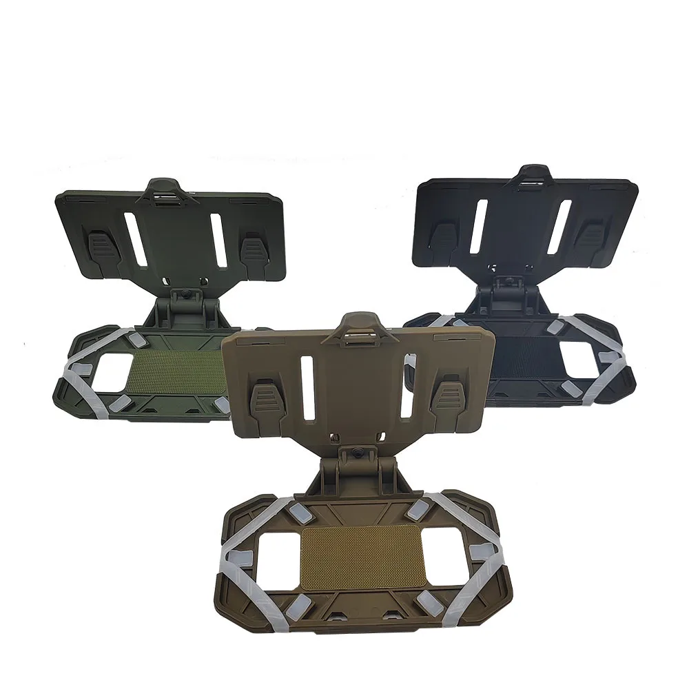 Tactical Navigation Board Folded Molle Phone Holder CS Military Airsoft Map Case Admin Panel for Screen Size 4.7-6.7in