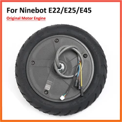 Original 350W Motor Engine For Ninebot E22 E25 E45 Electric Scooter 9*2 Front Driving Wheel Solid Tire Replacement Parts