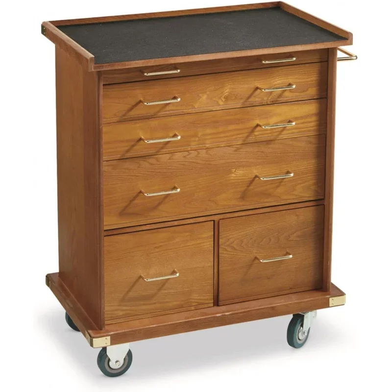 Locker with Drawer Wood,Perfect for under-Desk Storage and Office Locker Oak