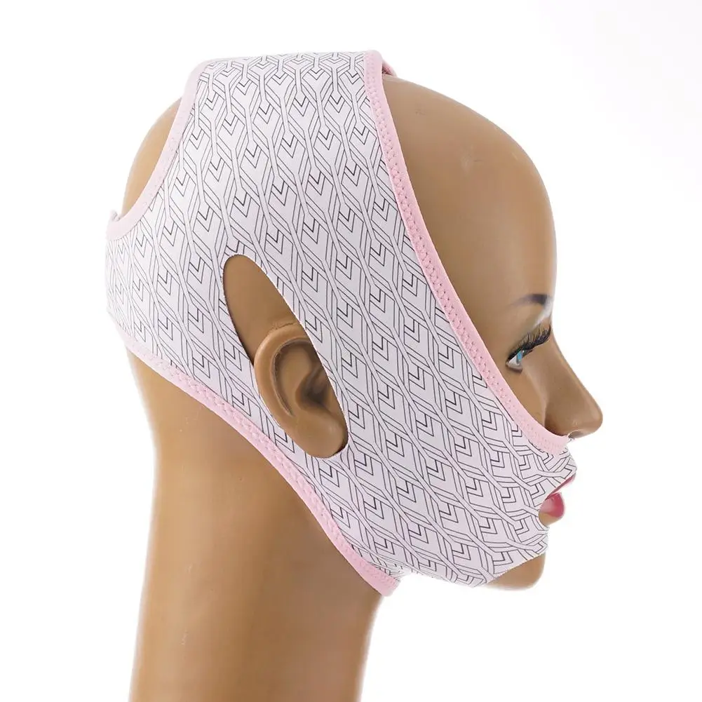 Elastic Face Slimming Bandage, V Line Shaper, Mulheres Chin Cheek Lift Up Belt, Correia Massageador Facial, Rosto Beleza Ferramentas De Cuidados Com A Pele