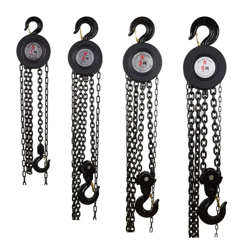 Chain Block 1T/2T round Manual Hoist Chain Inverted Chain 2T/5t3 M/6 M