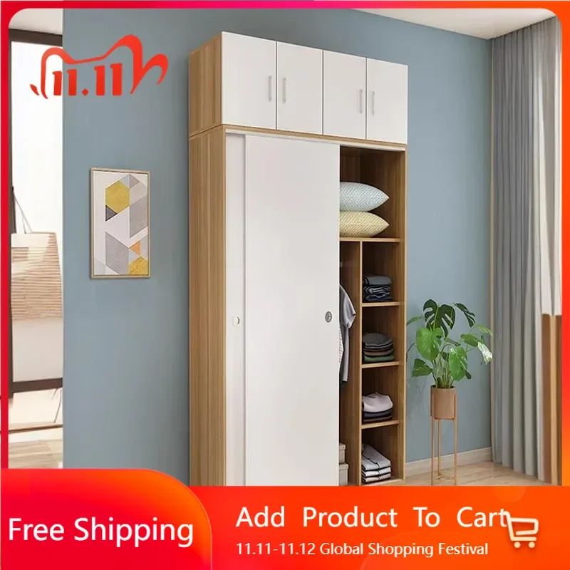 

Storag e Modern Wardrobes Wooden Elegant Nordic Living Room Closet Wardrobes Bedroom Craft Makeup Vestidores Unique Furniture