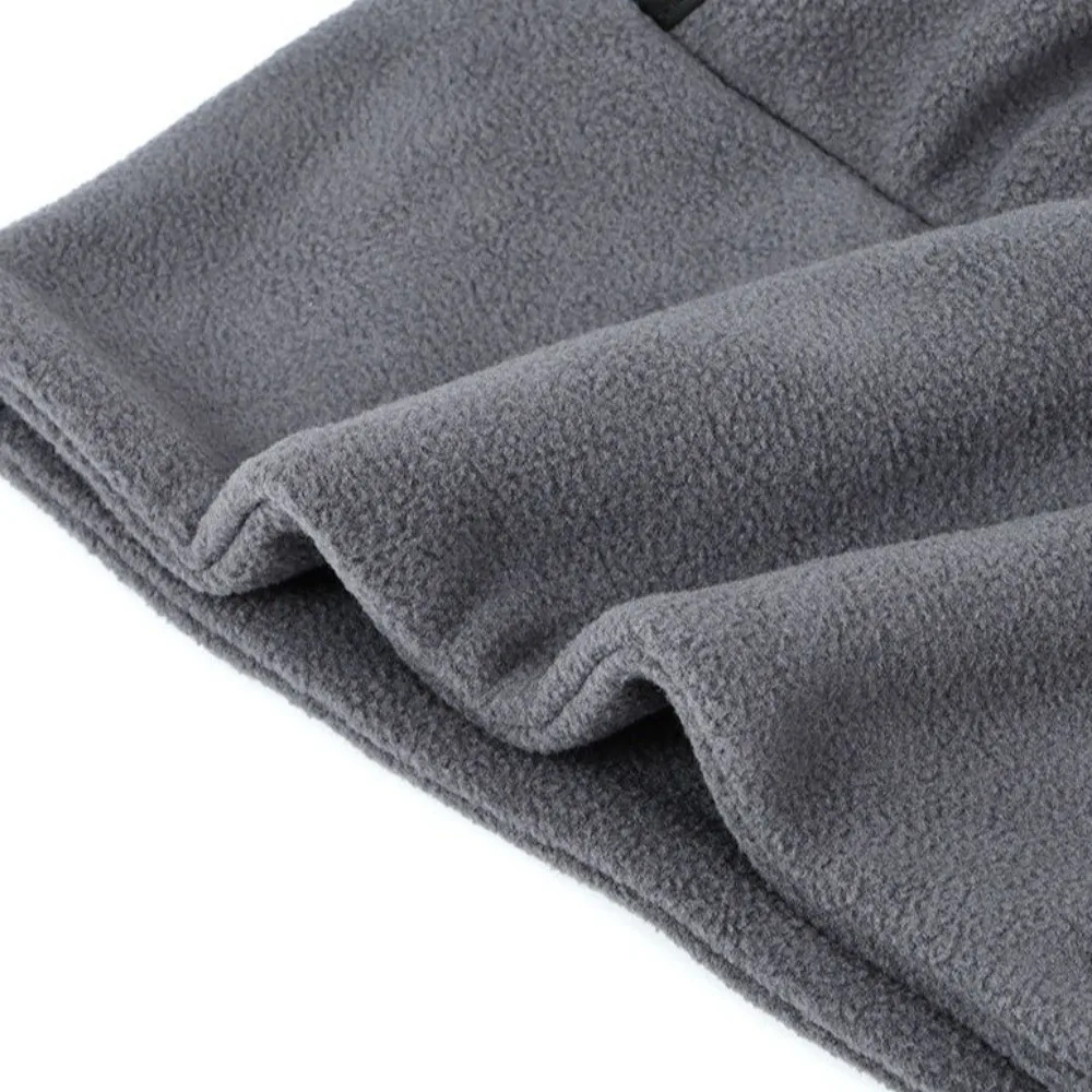 Doppellagige Balaclava-Fahrradkappe, Nackenschutz, Gesichtsmaske, warme Mütze, winddicht, kältebeständig, Ohrenschutzmütze – Detail 4