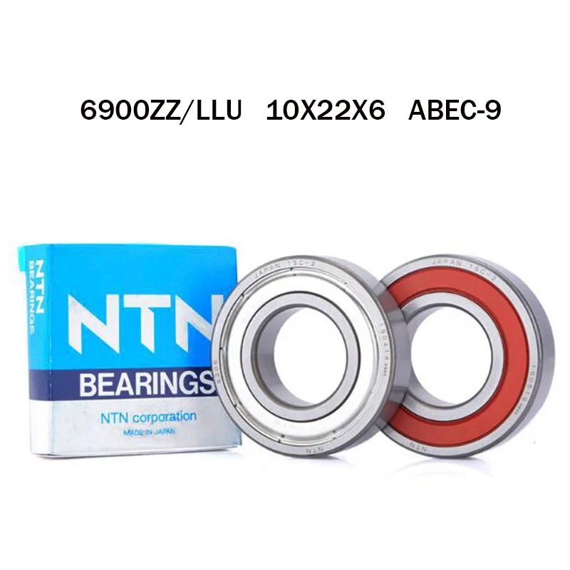 

10PCS Original Japan ntn bearing 6900 10x22x6 ABEC-9 61900 6900ZZ 6900LLU Deep Groove Ball bearings rodamiento подшипник