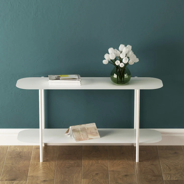 

Steel Simple Console Table Wrought Iron Console Table