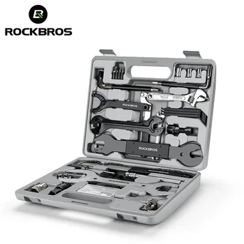 ROCKBROS bicycle tool sets box bike tools professional bicycle multifunction bike repair tool wrench set bike tools