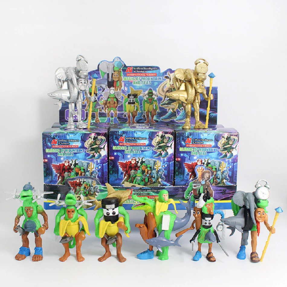 

Tung Tung Tung Sahur Brainrot Stick Man Tralalelo Tralala Shimpanzini Bananini Blind Box Аниме Фигурка Периферийная модель Подарки Игрушка