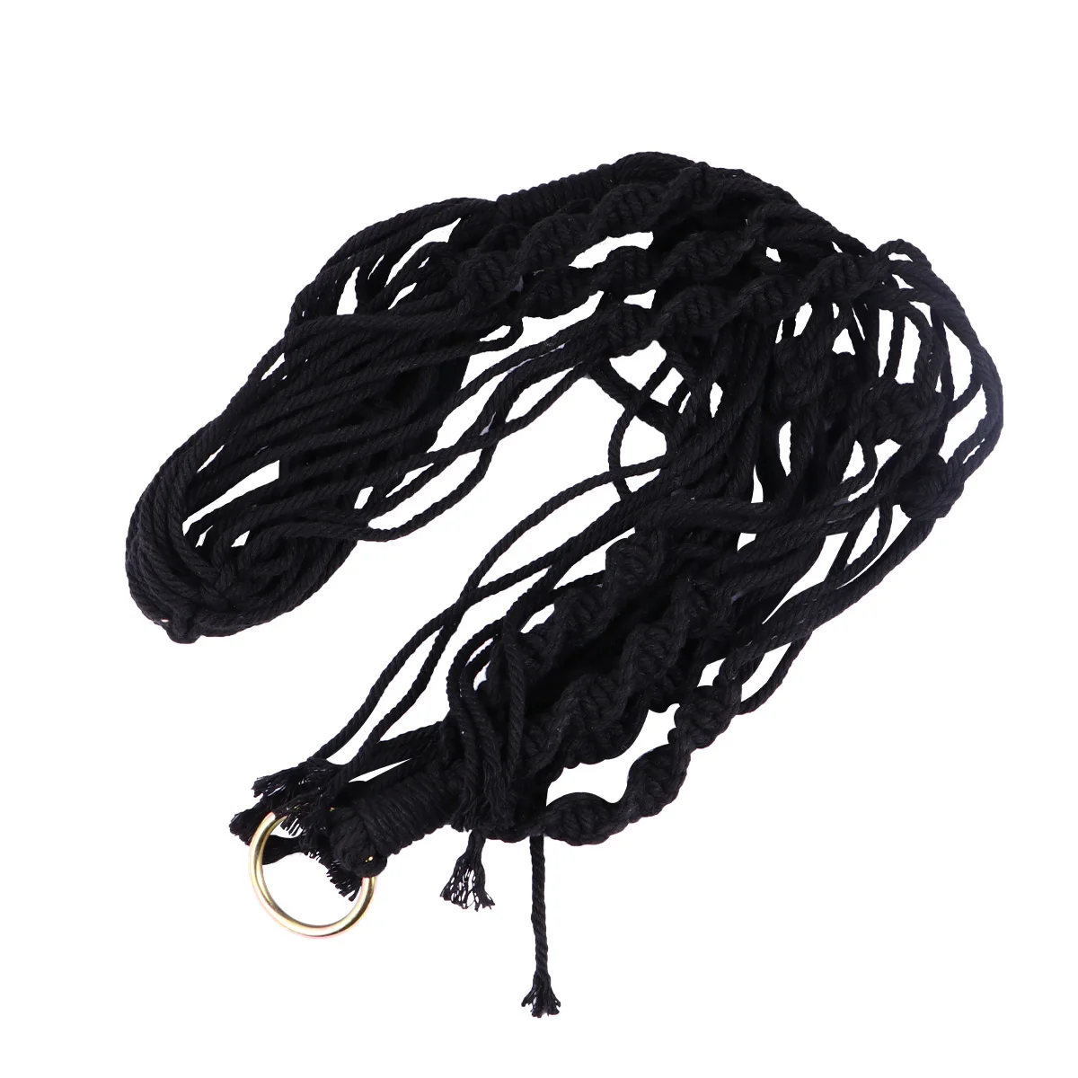 

2Pcs PlantHangingBasket WovenMesh FlowerPotHanger H Made CottonThread Durable EcoFriendly BalconyGarden Decoration