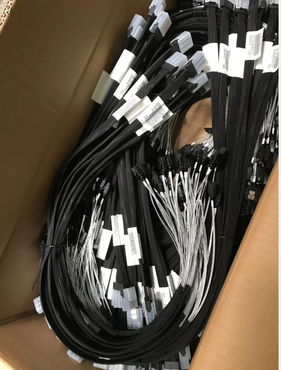 For reverse cable Mini SAS cable main board 4 SATA to SFF-8087 backplane reverse data cable