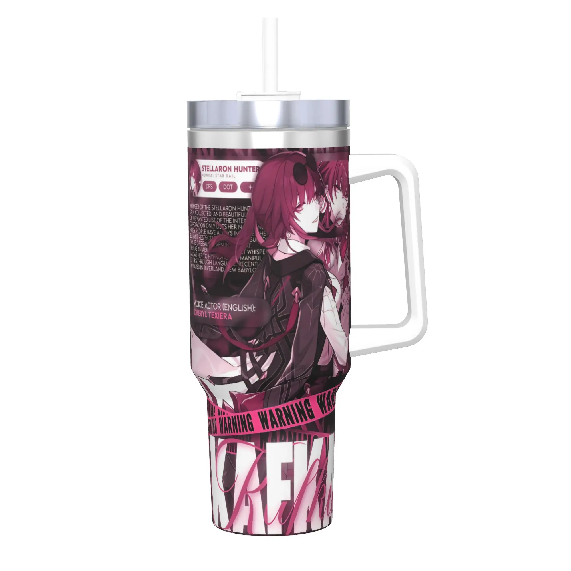 Honkai Star Rail 40oz Tumbler Stainless Steel Double Wall Vacuum Insulated  Mug With Straw