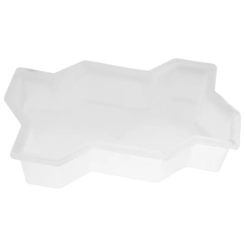 【Fast Delivery】Three Waveform Garden Path Plastic Concrete Paving Brick Mold Diy Walkway Cement Brick Mold