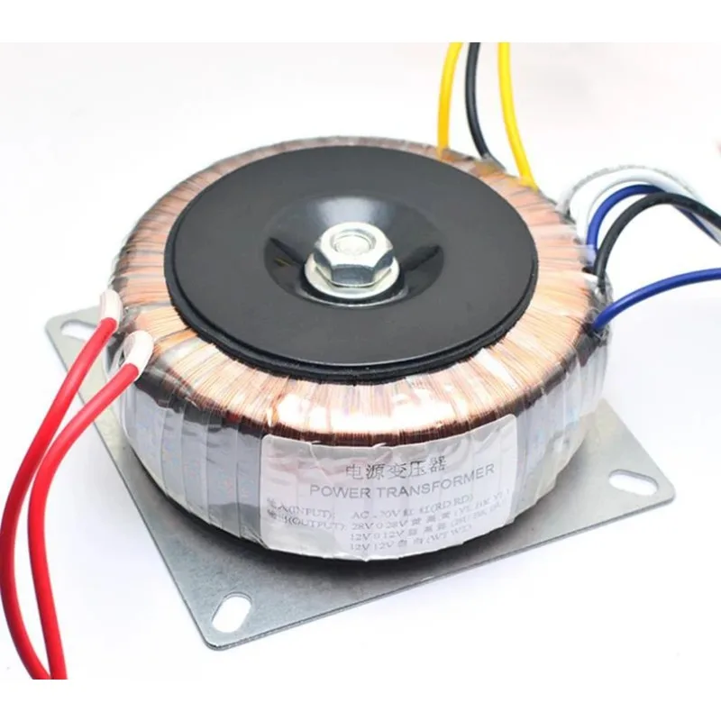 200W /110V Dual 28V Dual 12V Single 12V Toroidal Transformer for Fever Amplifier