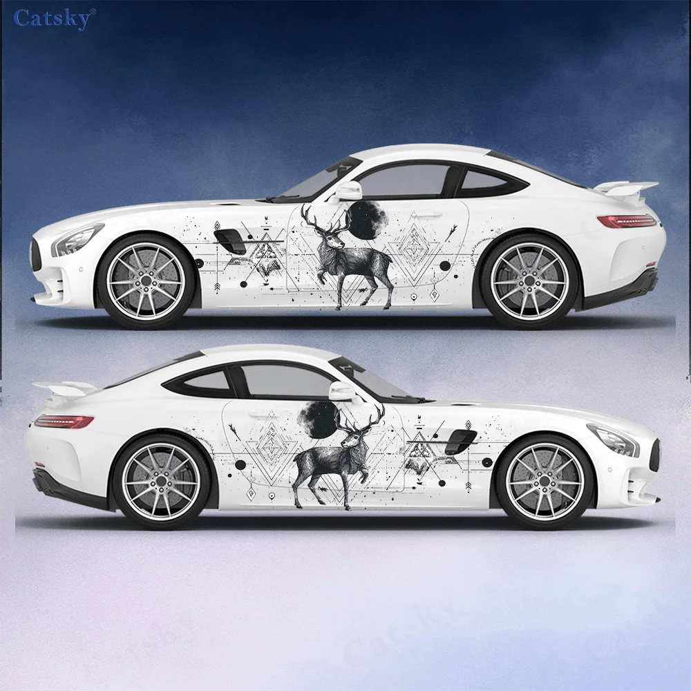 

Green beach with a crocodile sunbathing in sunglasses; vinyl car decals for car truck auto durable