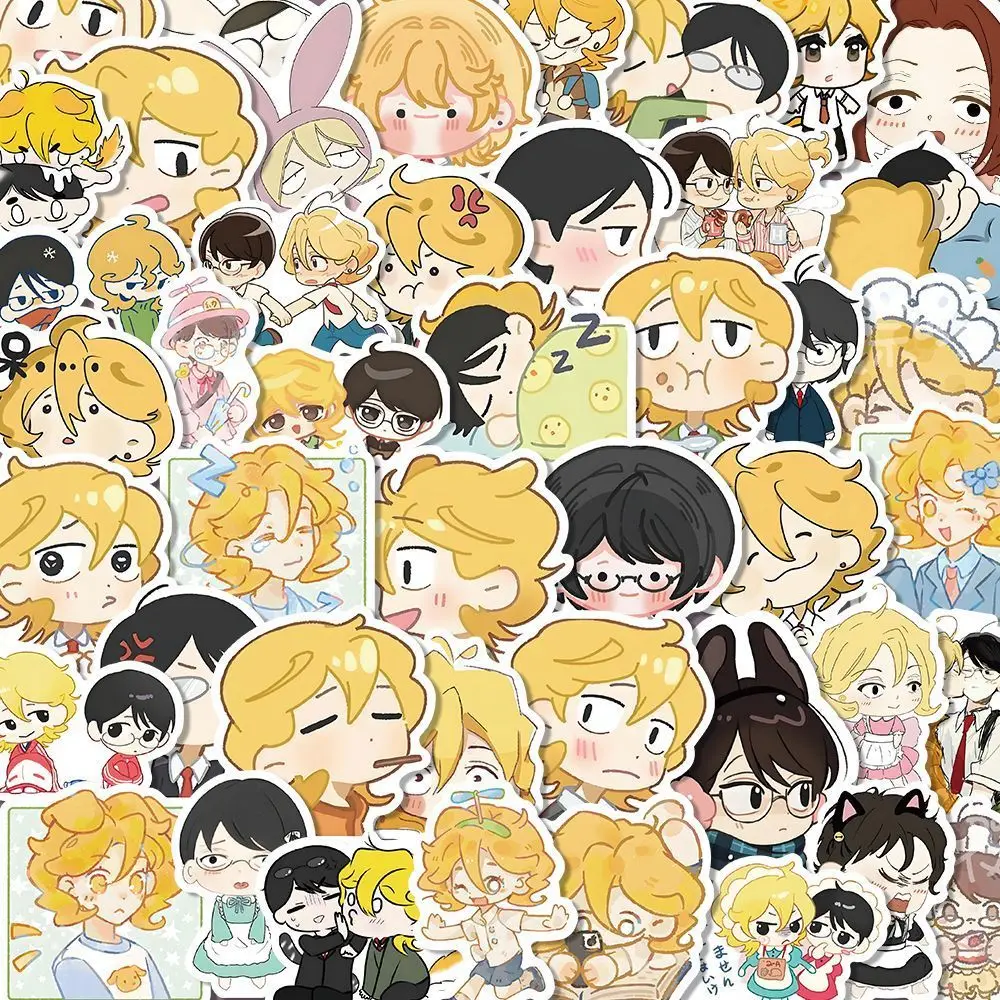 48pcs Doukyuusei diy cutr 4cm waterproof Sticker