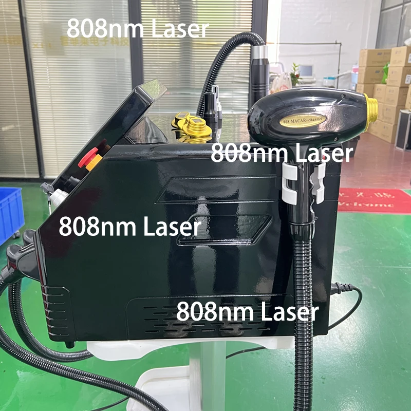 3500W salon use 808 diode Laser permanent Portable 2 in 1 picosecond laser tattoo removal and hair removal switched machine