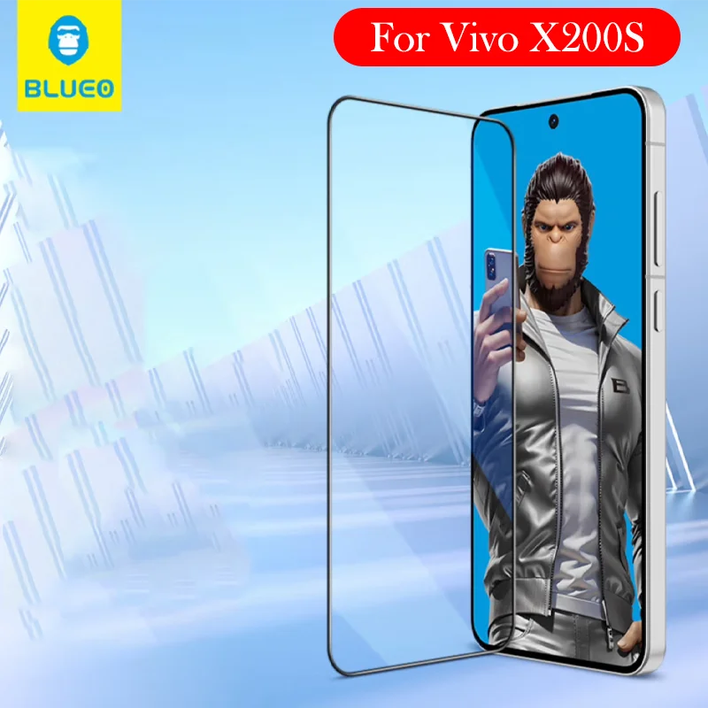 

BLUEO Tempered Glass For VIVO X200S Screen Protector for ViVo X200S 5g